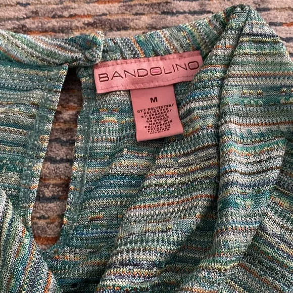 Women’s Bandolino Draped Neck Top - Picture 3 of 5